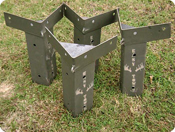 Elevated Deer Blind Brackets submited images | Pic2Fly